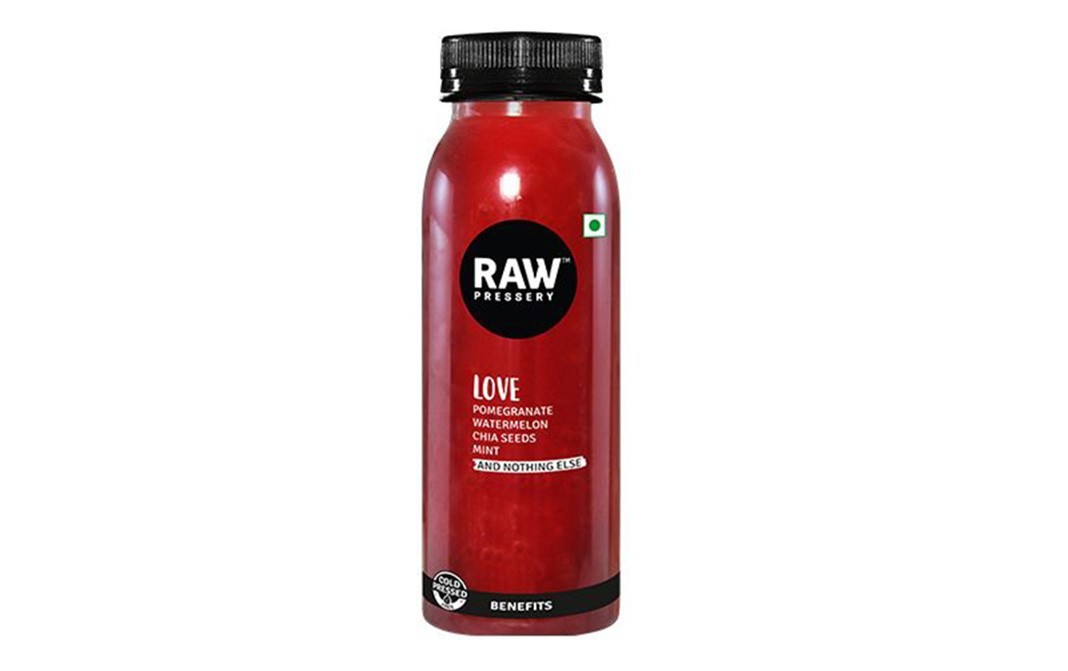 Raw Pressery Love Juice    Bottle  250 millilitre